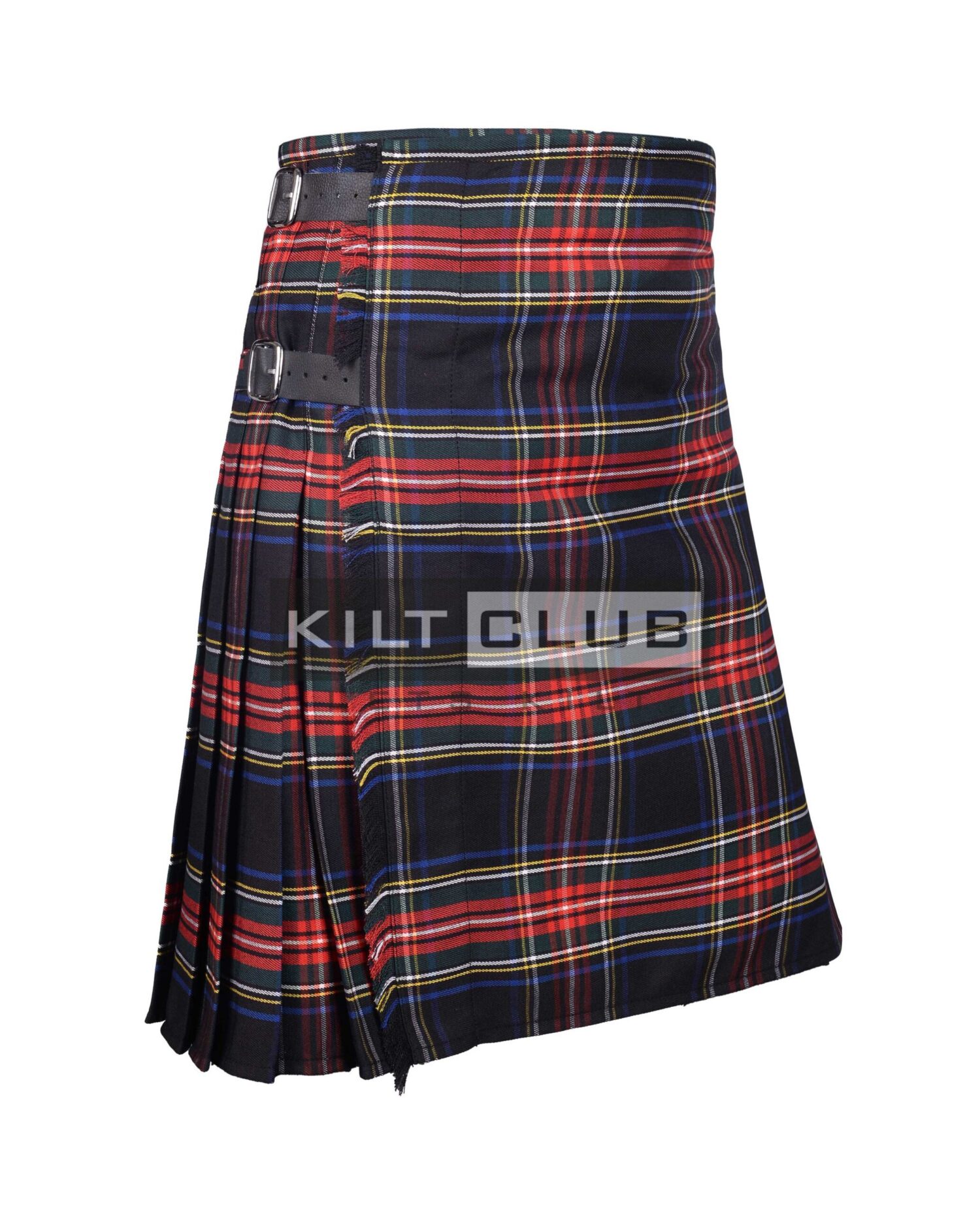 Stewart Black Tartan Kilt