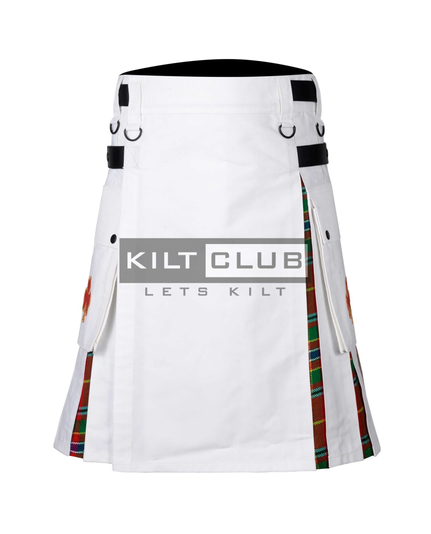 White Cotton - Munro Tartan Hybrid Kilt