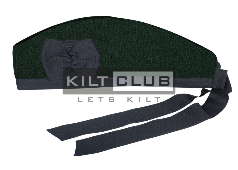 Solid Green Tartan Cap