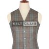 Black Watch Weathered Tartan Vest