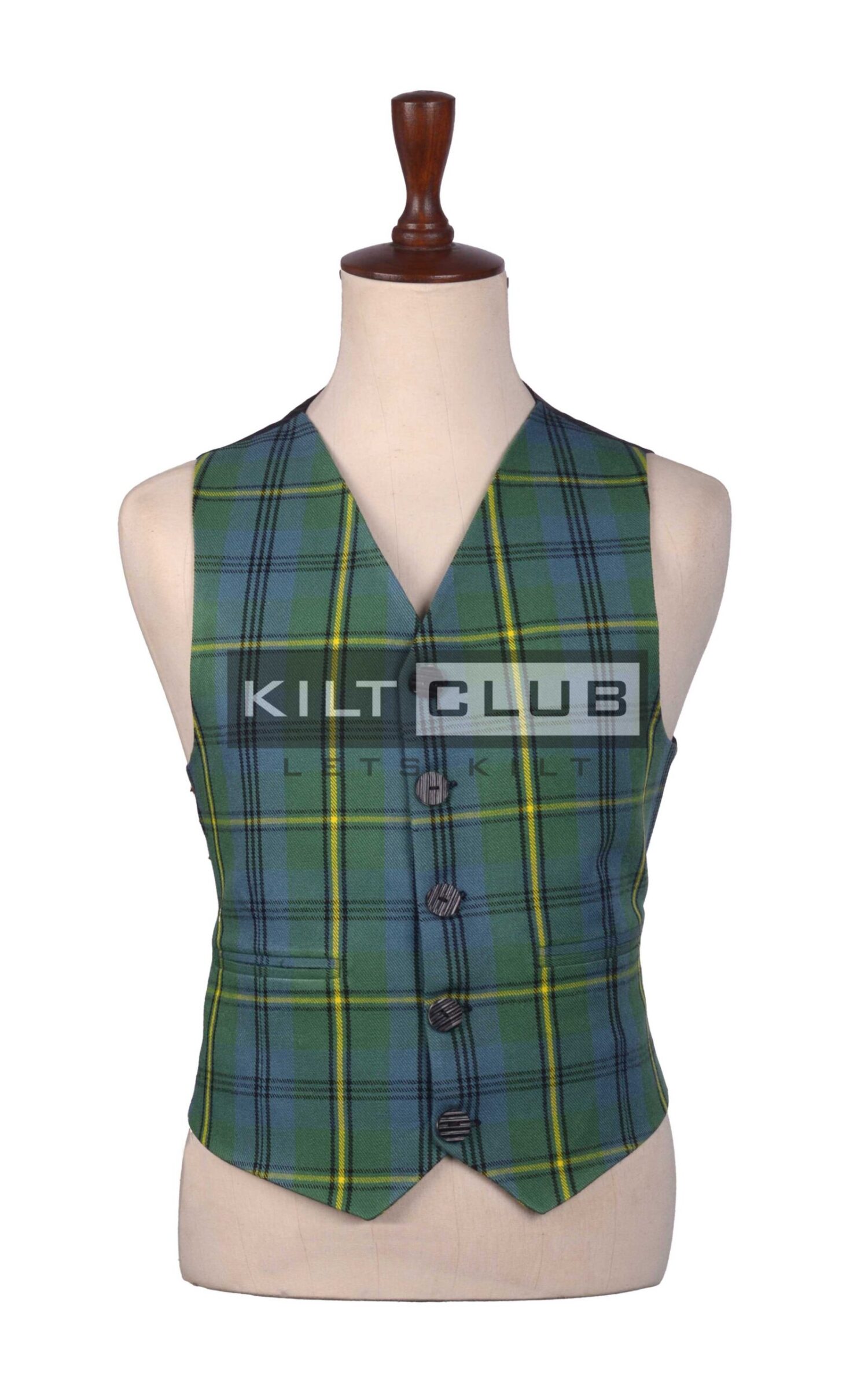 Johnston Ancient Tartan Waistcoat