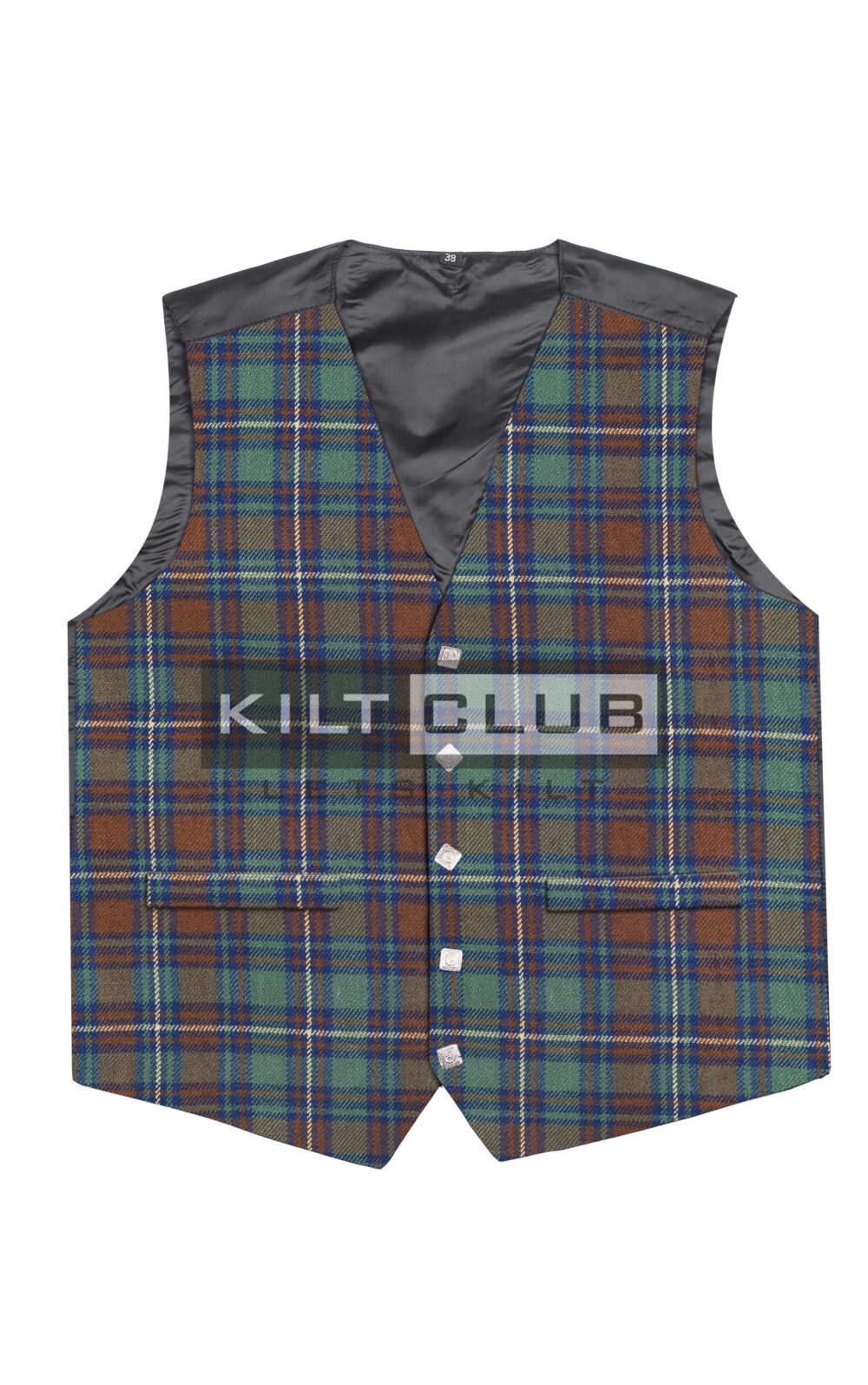 Kerry Tartan Argyll Waistcoat