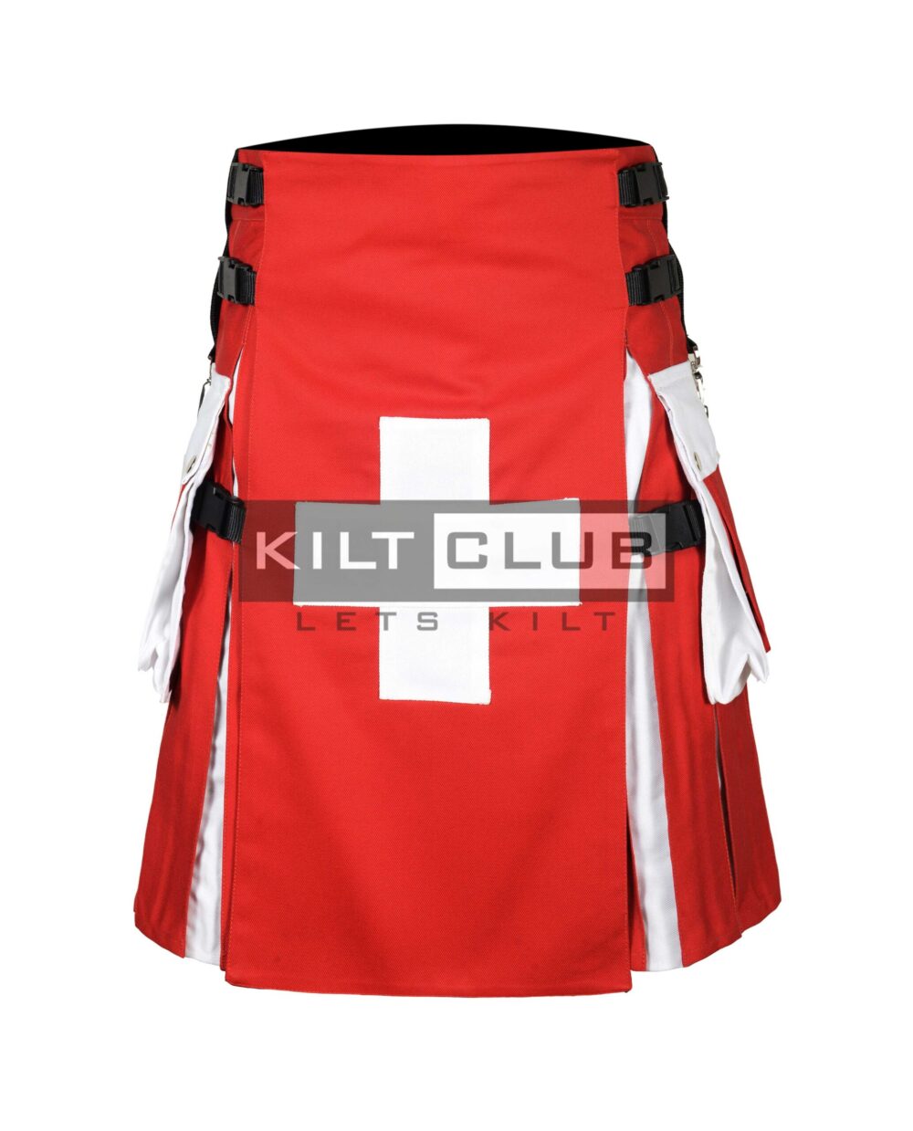 Swiss Flag Utility Kilt