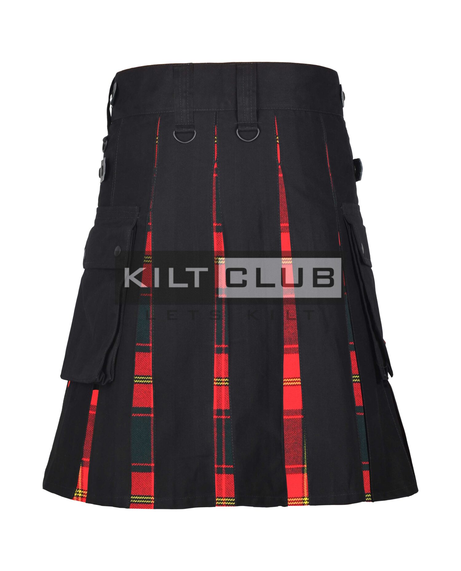 Ulster Red Modern Tartan Hybrid Kilt