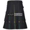 Wallace Hunting Tartan 8 Yard Hybrid kilt