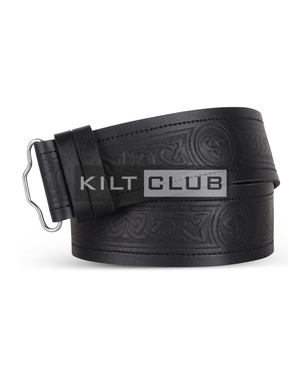 Trinity Knots Embossed Belt