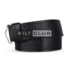 Rampant Lion Embossed Belt
