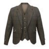Brown Checked Argyll Jacket