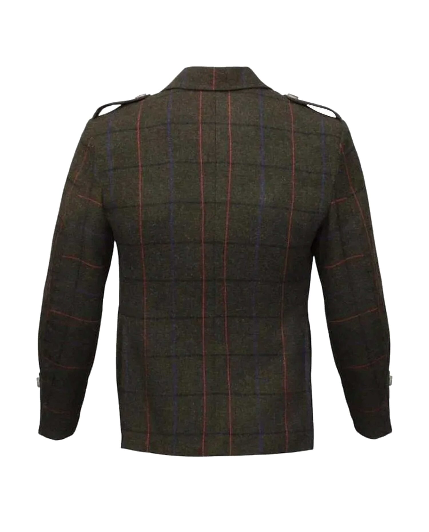 Brown Checked Argyll Jacket