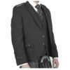 Charcoal Grey Wool Argyll Jacket