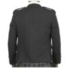 Charcoal Grey Wool Argyll Jacket