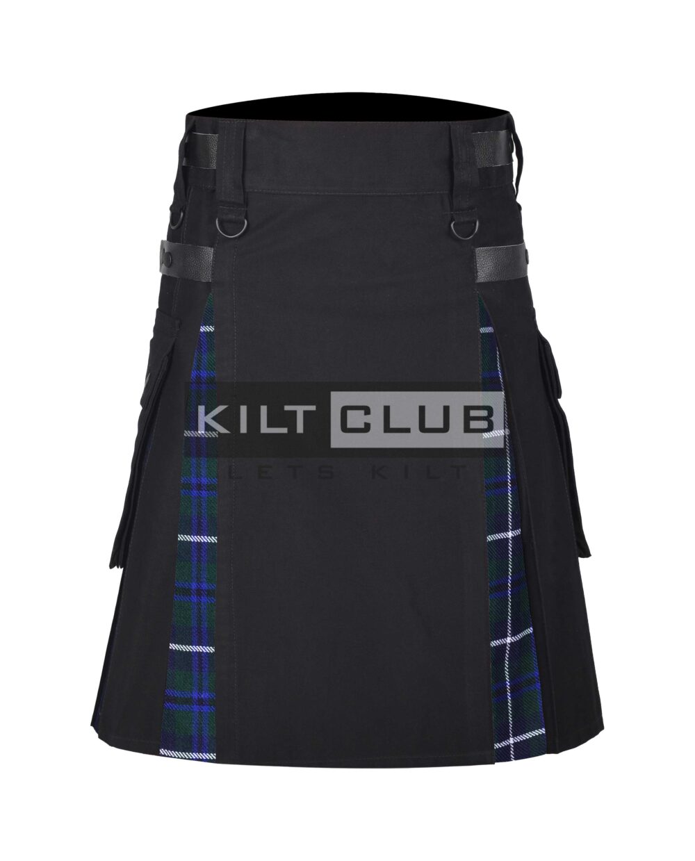 Douglas Blue Tartan Hybrid Kilt