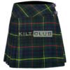 Hunting Stewart Tartan Women Knee Length Skirt