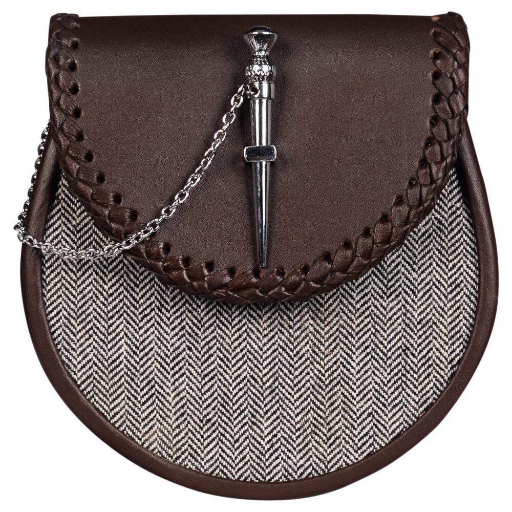 Gray Tweed Sporran