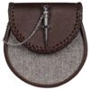 Gray Tweed Sporran