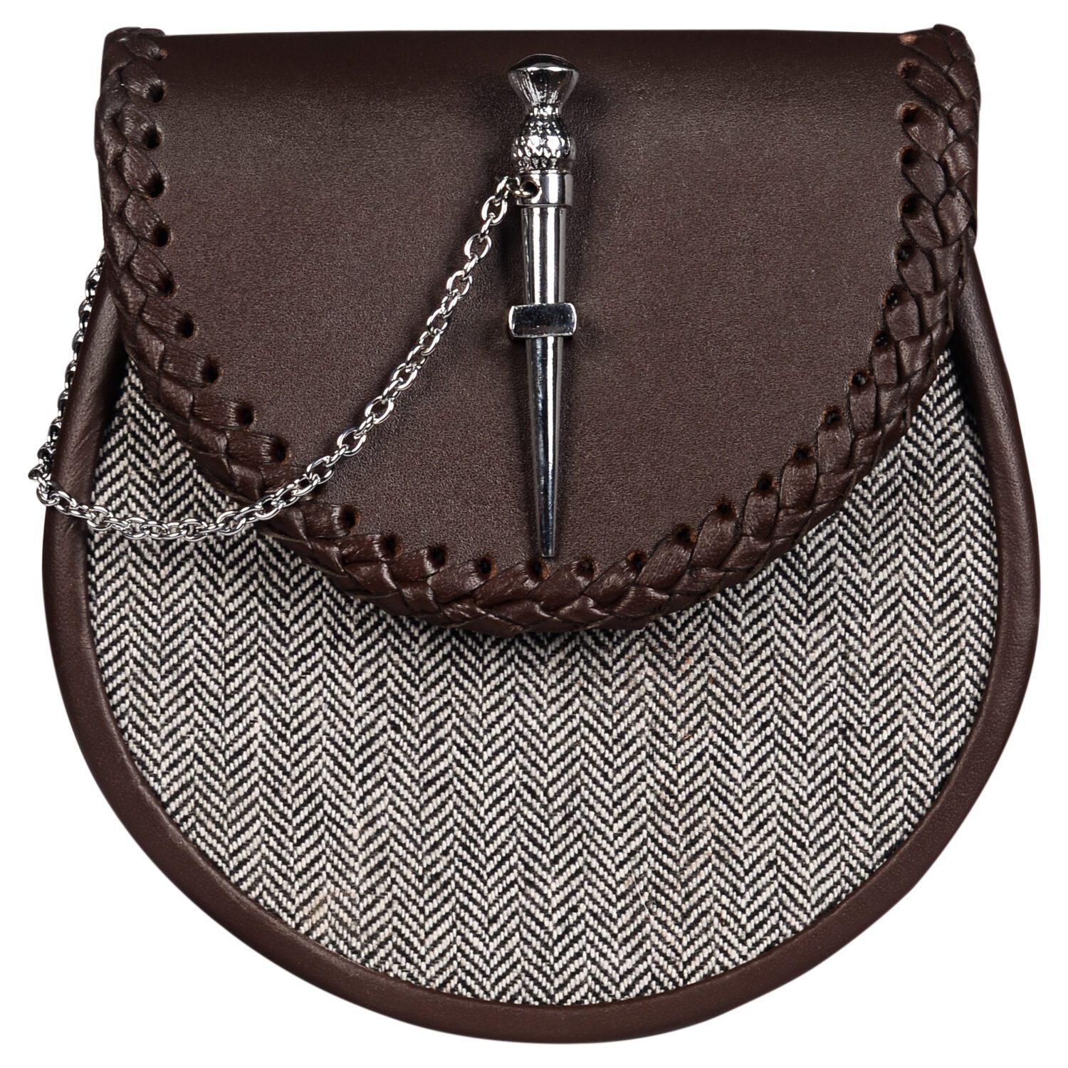 Gray Tweed Sporran