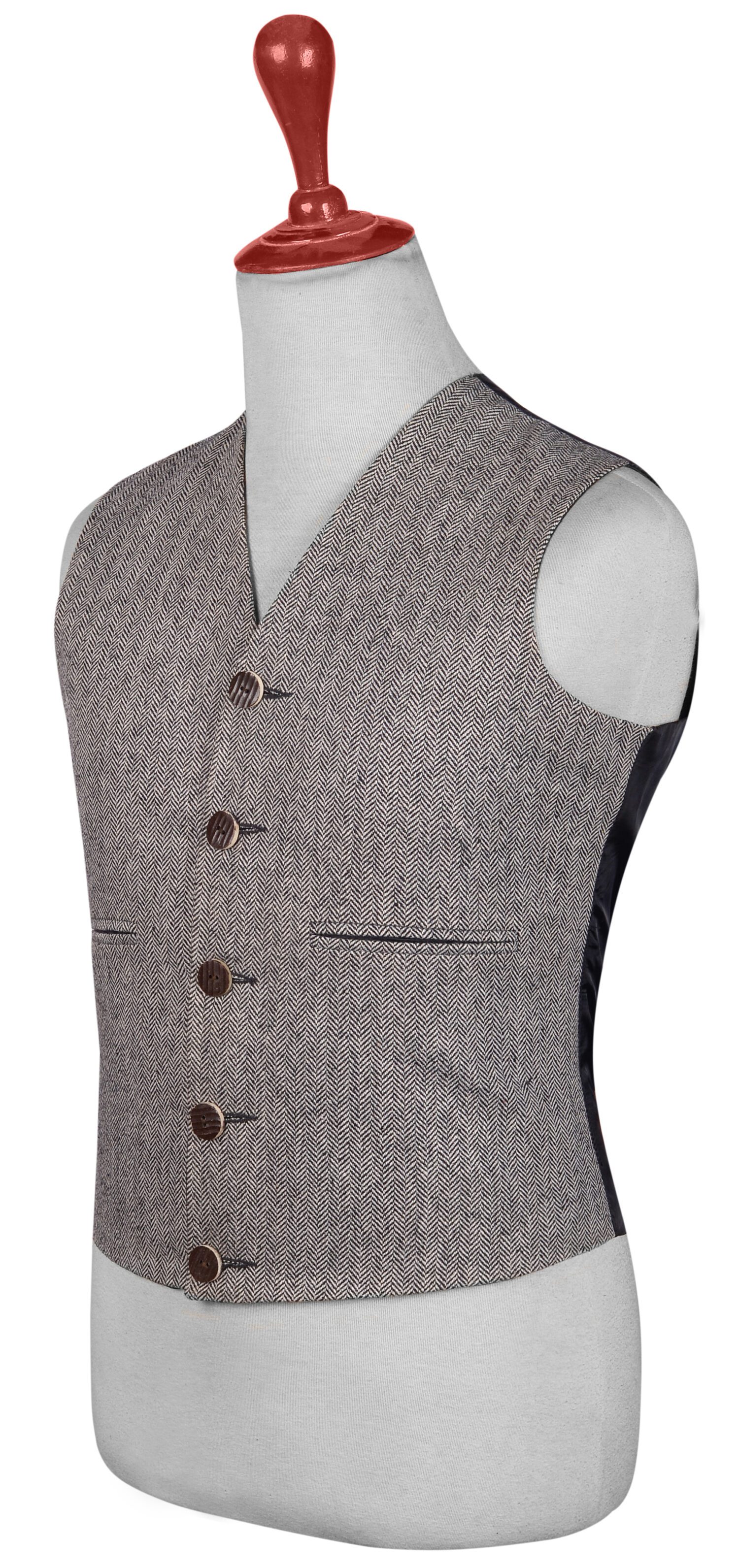 Men's outfit Gray Tweed Jackets