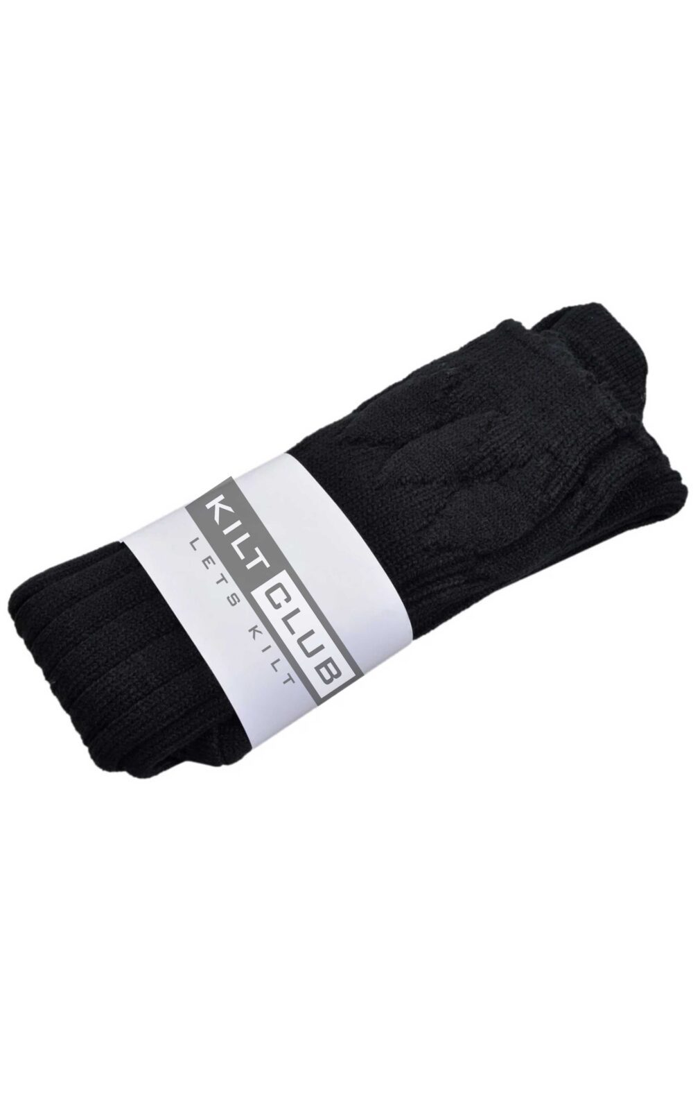 Black Kilt Socks