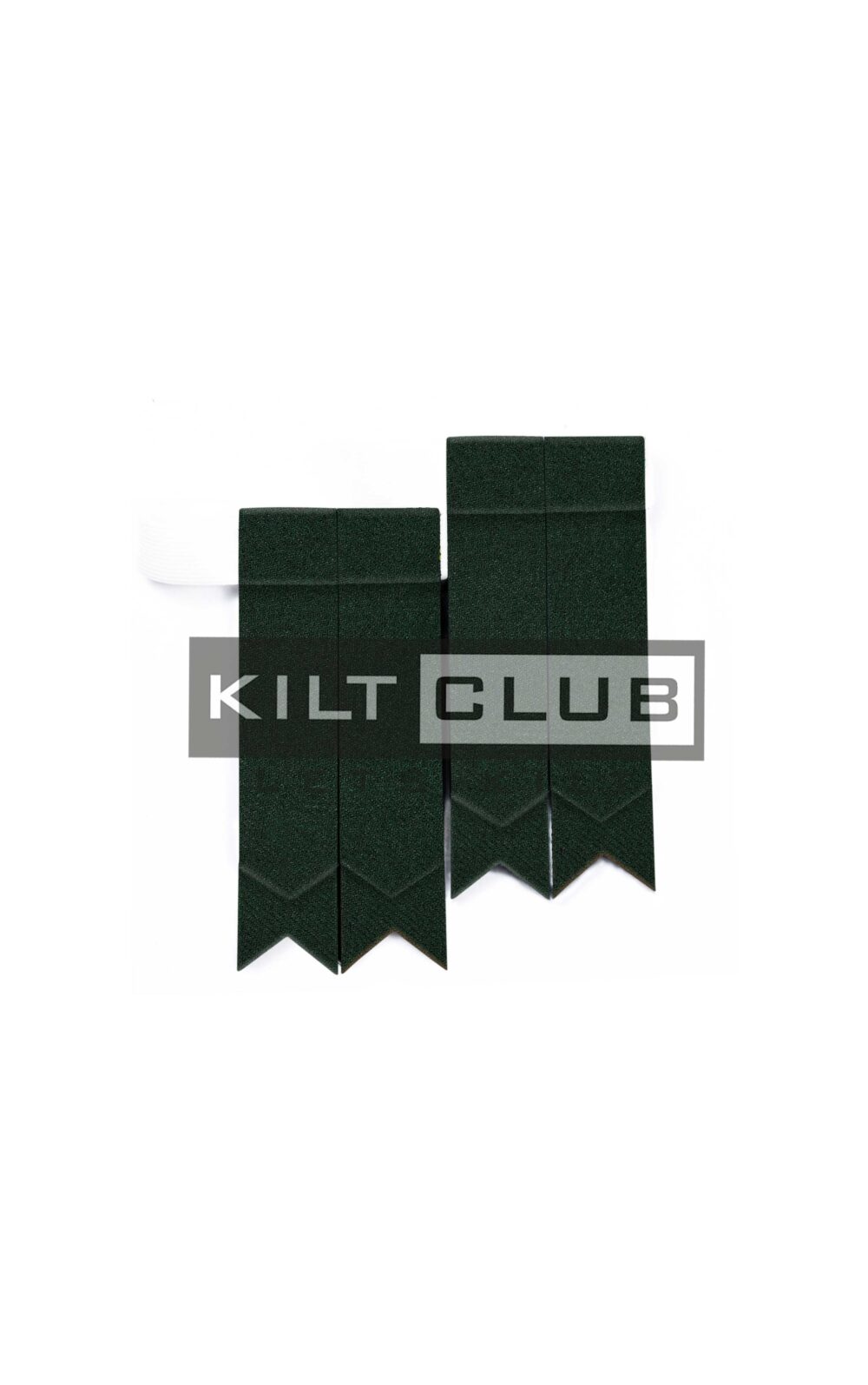 Solid Green Tartan Flashes
