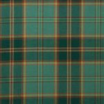 All Ireland Green Irish Tartan Fabric