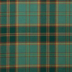 All Ireland Green Irish Tartan Fabric