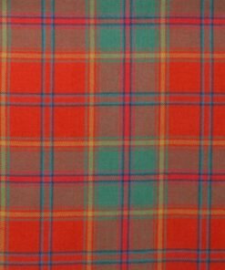 All Ireland Red Irish Tartan Fabric