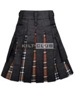 Black Denim Camel of Thomson Hybrid Kilt - Image 2