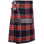 Black Stewart Tartan Kilt