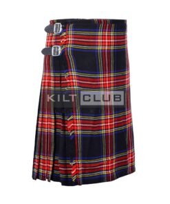 Black Stewart Tartan Kilt