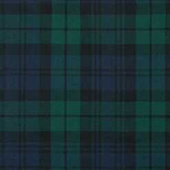 Black Watch Modern Tartan Fabric