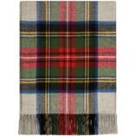 Border Stewart Silver Dress Tartan Fabric