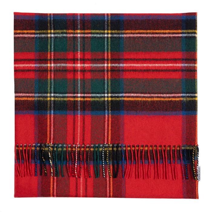 Borders Stewart Royal Modern Tartan Fabric