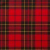 Brodie Red Modern Tartan Fabric