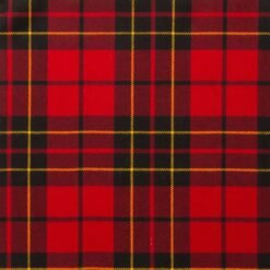 Brodie Red Modern Tartan Fabric