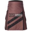 Brown Cotton Brown Watch Hybrid Kilt