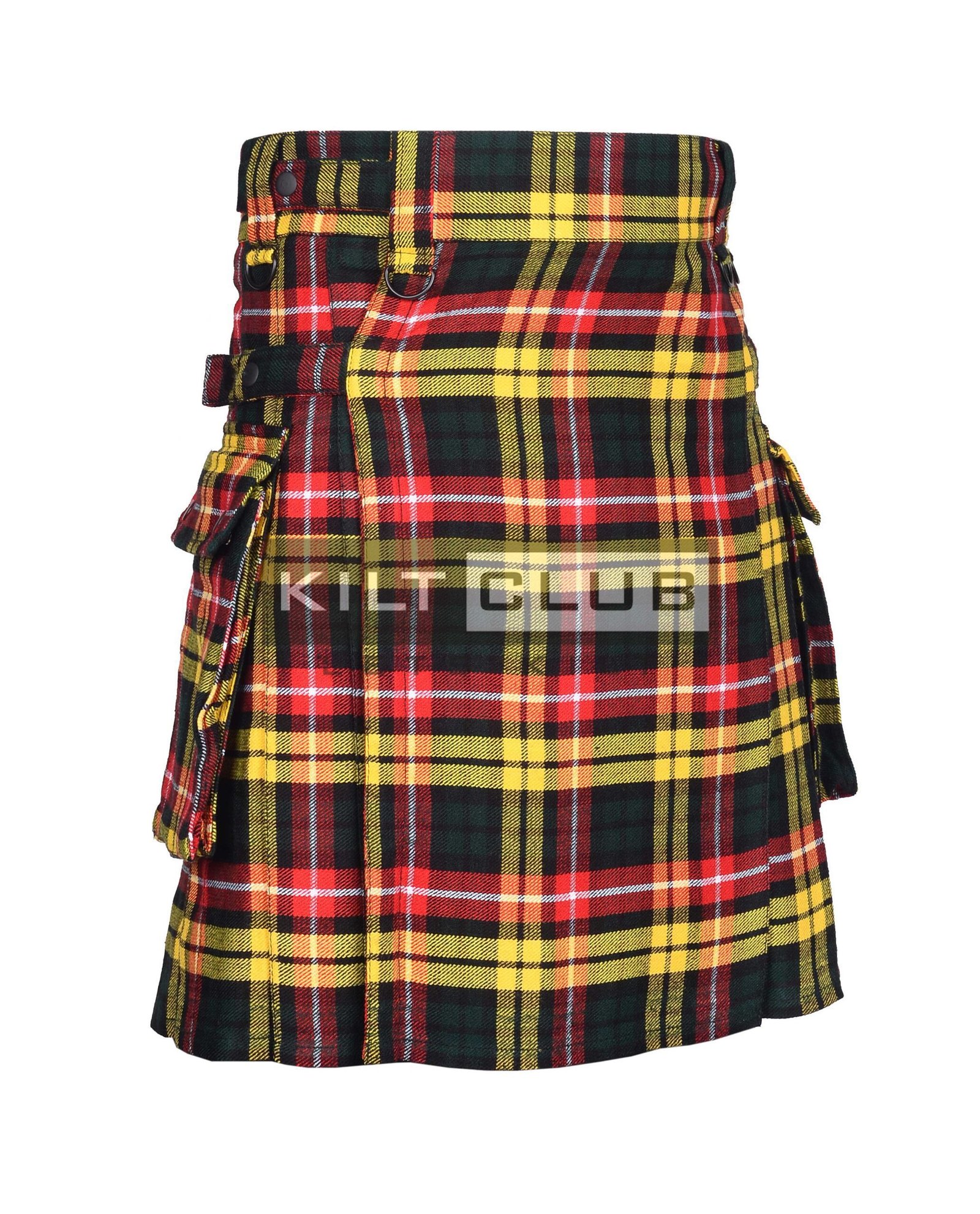 Buchanan Modern Tartan Utility Kilt - Image 2