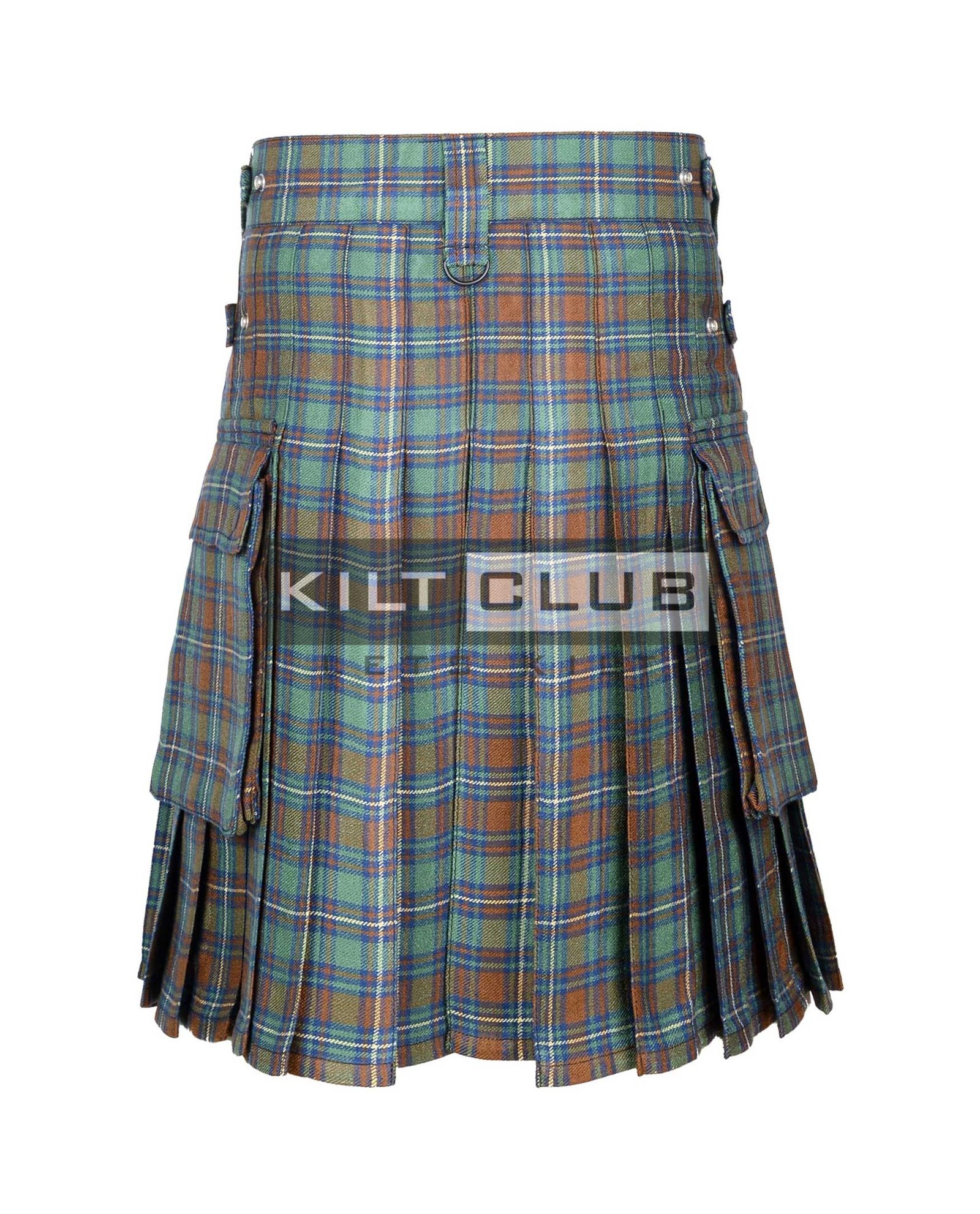 County Kerry Tartan Utility Kilt - Image 3