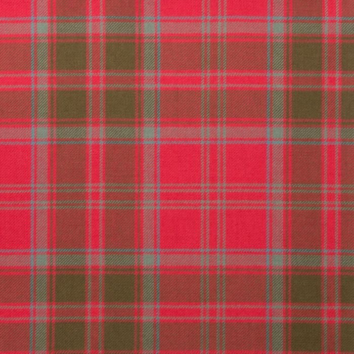 Drummond Clan Weathered Tartan Fabric