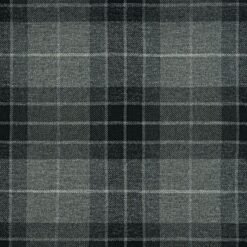 Fraser Grey Tartan Fabric