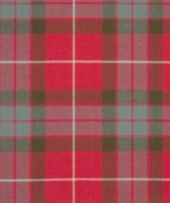 Fraser Red Weathered Tartan Fabric