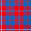 Galloway Red Modern Tartan Fabric