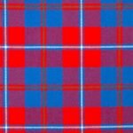 Galloway Red Modern Tartan Fabric
