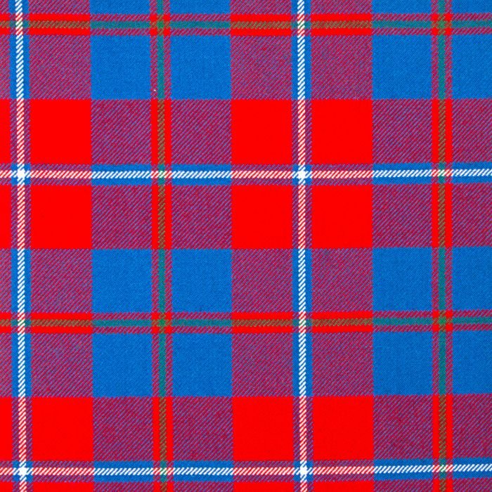 Galloway Red Modern Tartan Fabric