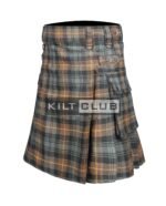Gordon Weathered Tartan Kilt - Image 4