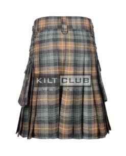 Alternative view of Gordon Weathered Tartan Kilt