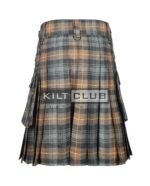 Gordon Weathered Tartan Kilt - Image 3