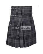 Gray Watch Tartan Utility Kilt - Image 2