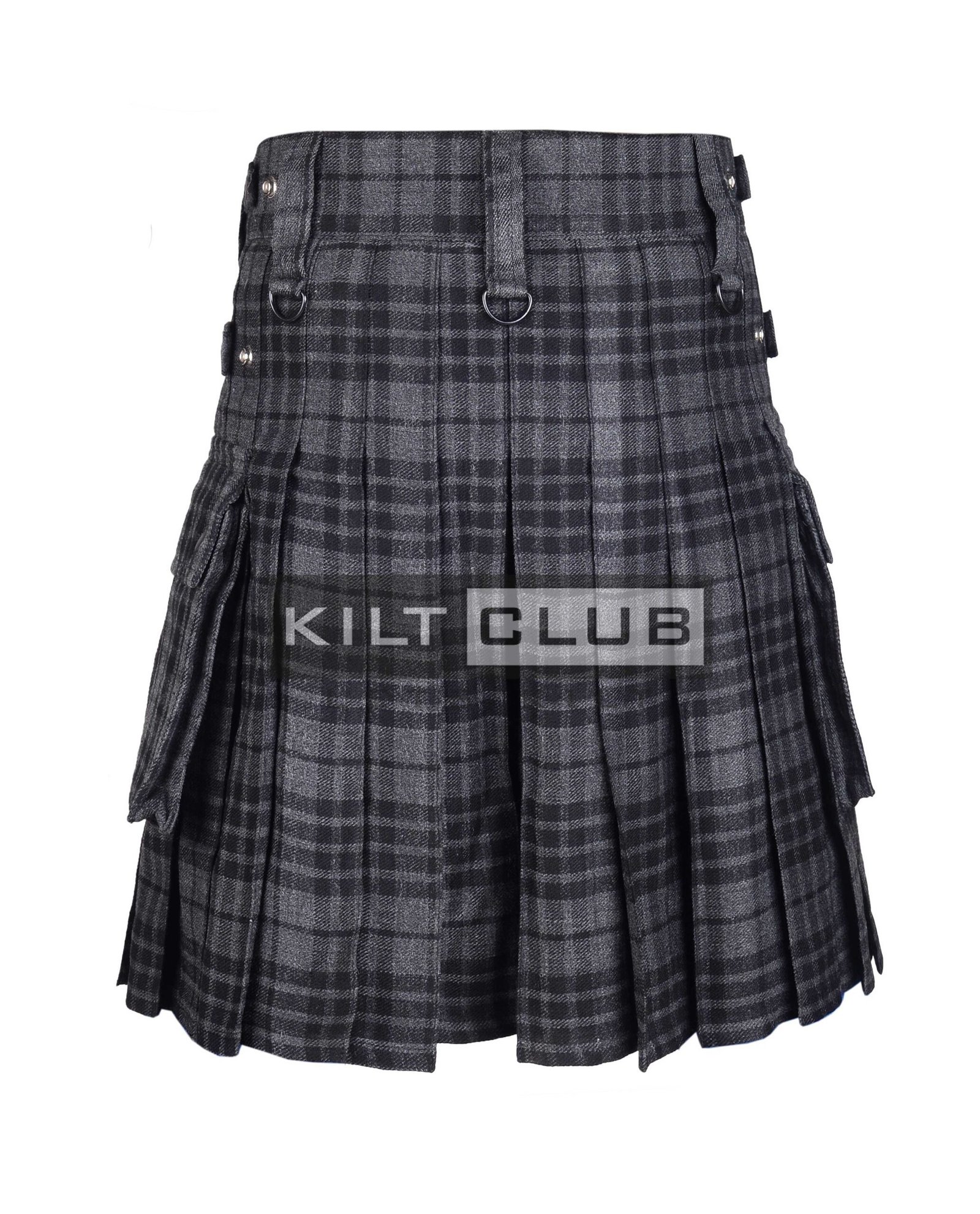 Gray Watch Tartan Utility Kilt - Image 4