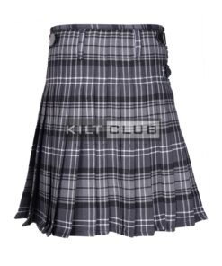 Alternative view of Hamilton Gray Tartan Kilt