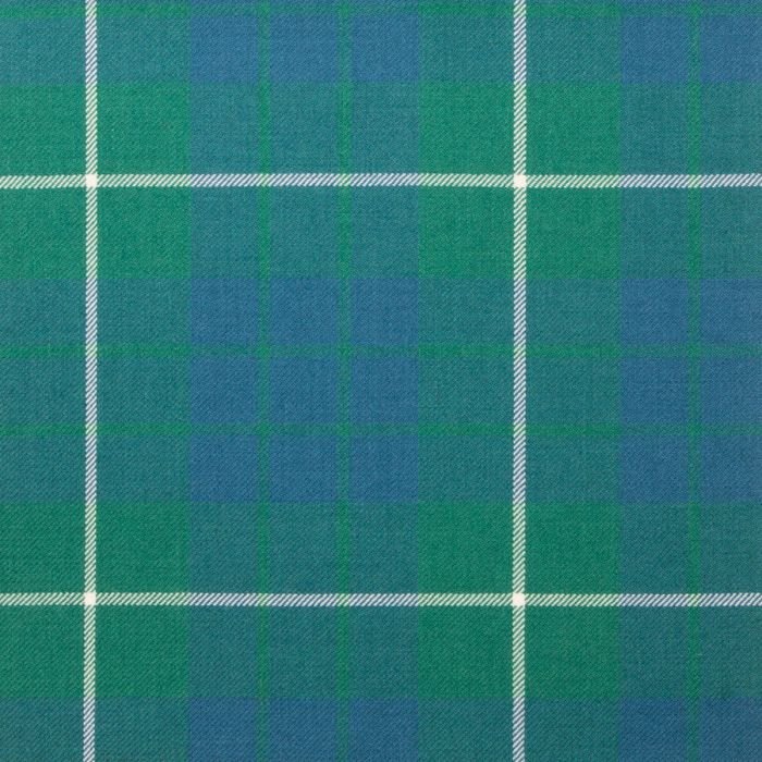 Hamilton Green Ancient Tartan Fabric